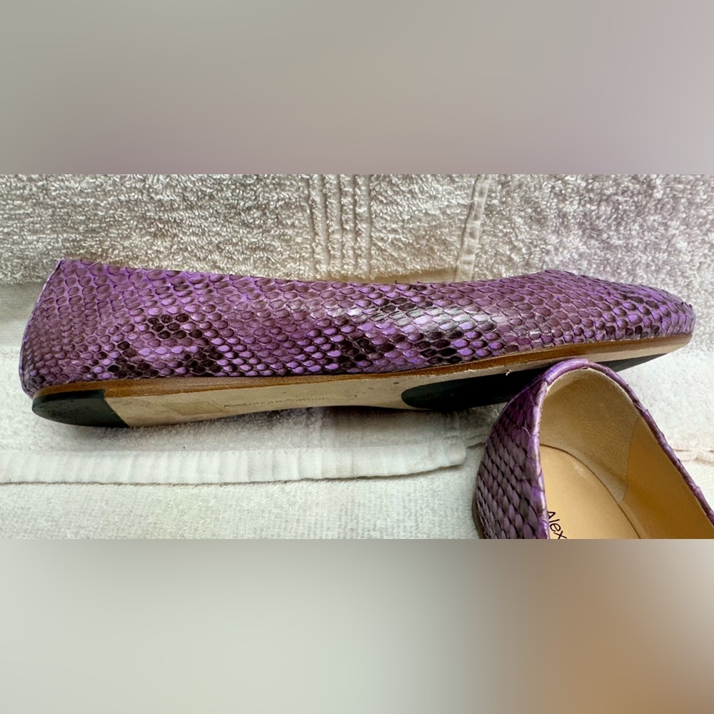 Alexandre Birman Genuine Python Ballet Flats - Picture 9 of 15
